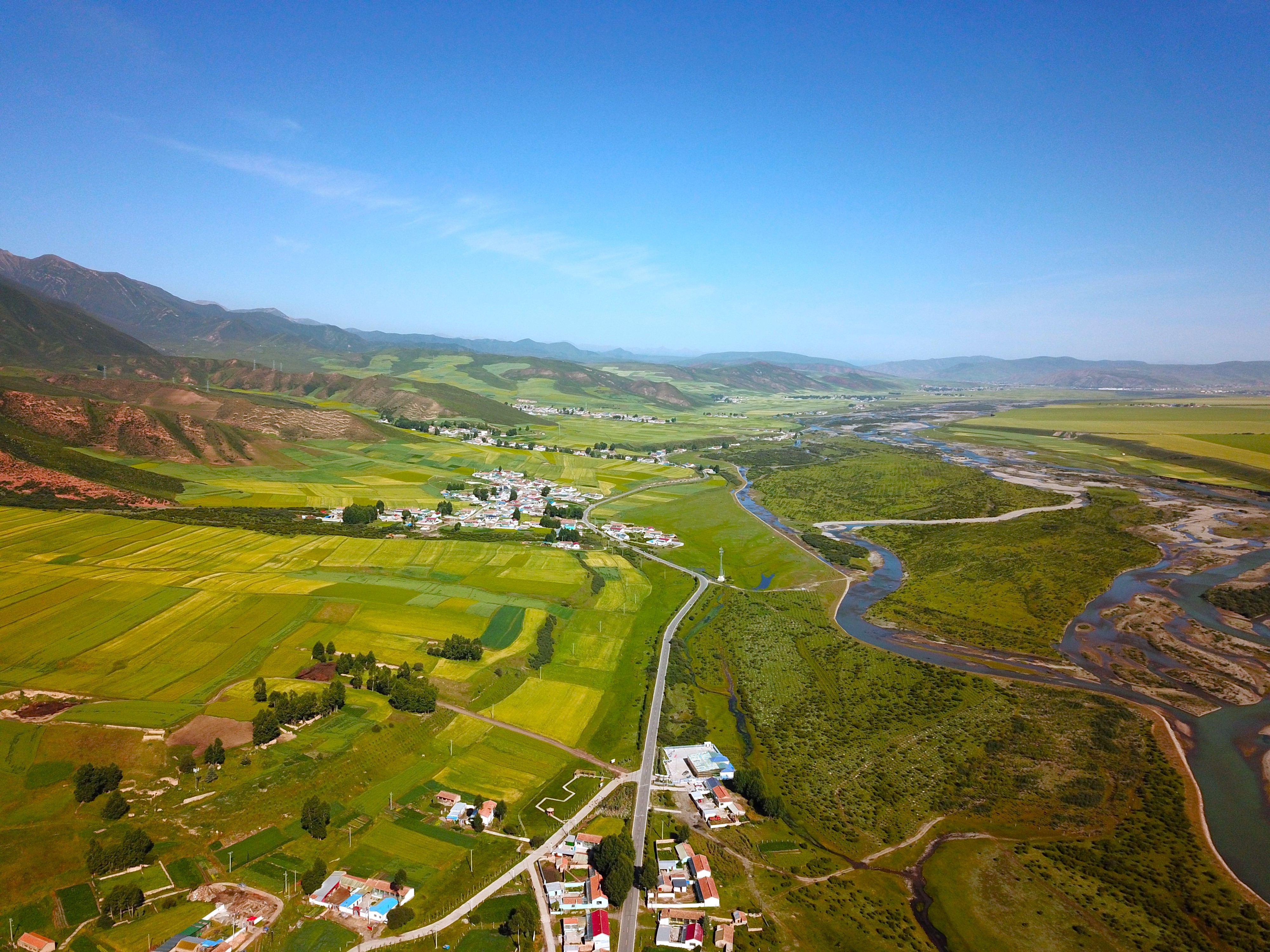 Tibetan Plateau Landscape 2